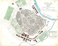 Netzplan Wien 1862 Lohnwägen