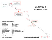 Liliputbahn Prater Pläne