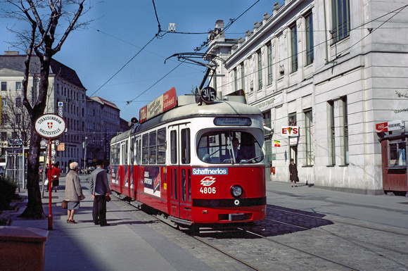 E1 4806 - Stadtb Josefstädter Straße - 19-04-1984