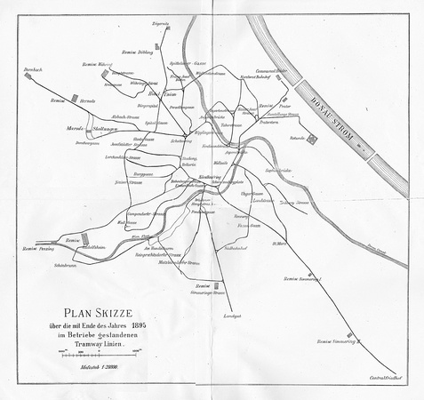 Netzplan Wien 1895