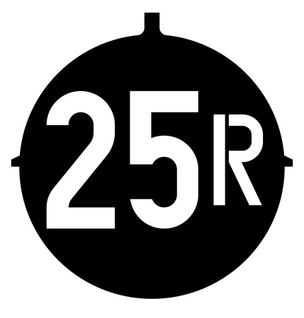 Dachsignal Linie 25R