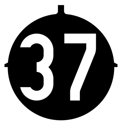 Dachsignal Linie 37 Version 1