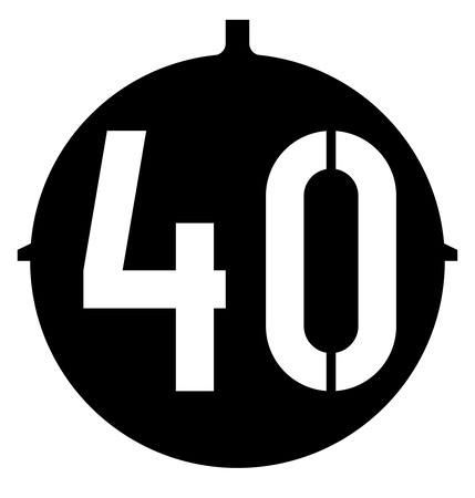 Dachsignal Linie 40 Version 1