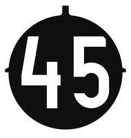 Dachsignal Linie 45 Version 1