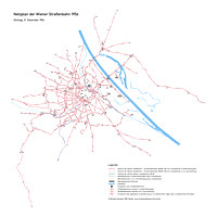 Netzpläne der Wiener Straßenbahn