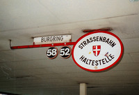 Haltestellenschild Burgring-29021992-SL 52, 58-letzter Tag zum Burgring-E Königstein-Slg M Heussler